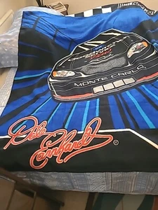 Vtg. Dale Earnhart Throw Blanket 56 Inches By 46 Inches - Picture 1 of 11