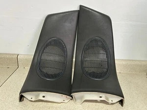 HONDA DEL SOL 1993-1997 ALTAVOCES TRASEROS EMBELLECEDORES CUBIERTAS IZQUIERDA Y DERECHA GRIS OSCURO OEM - Imagen 1 de 4