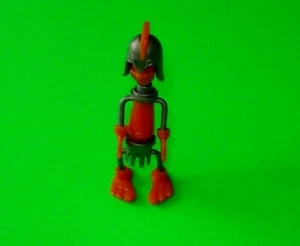 Ü-EI ALTE STECKFIGUR - RÖMER - CENTURIO - SILBER - ORANGE 1986 - 100% ORI.=TOP - Bild 1 von 1