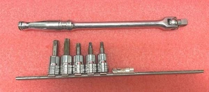 SNAP-ON TOOLS F10LB 3/8" Drive 9" Breaker Bar & FTXR TORX Socket Set (5 pieces) - Picture 1 of 3