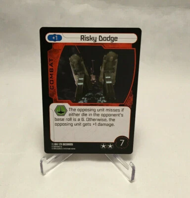Star Wars PocketModel Trading Card Game TCG Risky Dodge 064/120 - Image 1 of 4