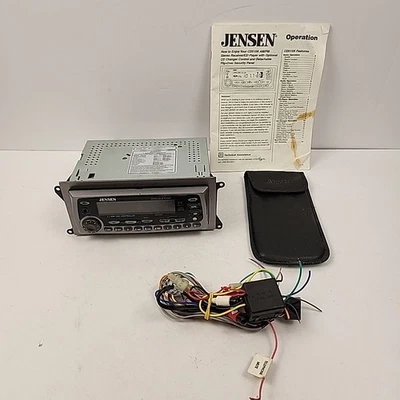 Jensen AM/FM stereo receiver/CD player. CD515K, w/manual. LIMITED TESTING - Image 1 of 4