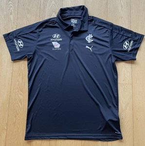 Puma Carlton Blues AFL On-Field Team Media Polo - Size Large - Bild 1 von 5