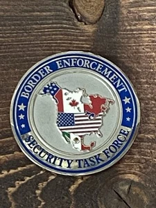 HSI ICE Border Enforcement Security Task Force Challenge Coin - Federal Police - Picture 1 of 3