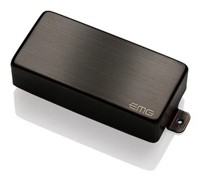 EMG Metal Works 81-7H Activo 7 Cuerdas Humbucker - Cromo Negro Cepillado - Imagen 1 de 3