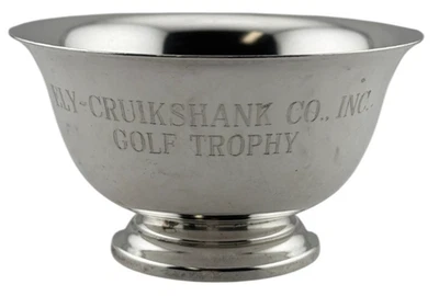 Reed & Barton Plata de Ley Paul Revere Reproducción Cuenco Foto 1 de 4