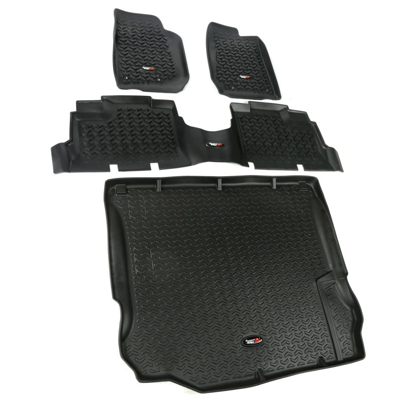 Rugged Ridge 12988.04 Floor Liner Set for 2011-2018 Jeep Wrangler JK - Image 1 of 4