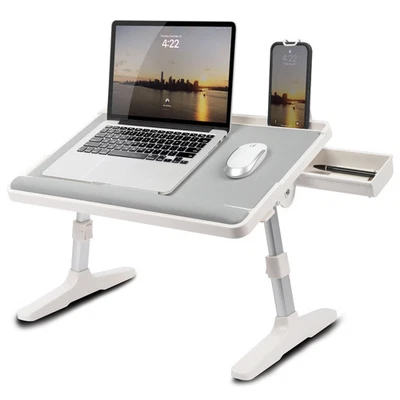 LapGear - Adjustable LapTop Bed Desk (Fits up to 15" Laptop) - Gray - Image 1 of 3