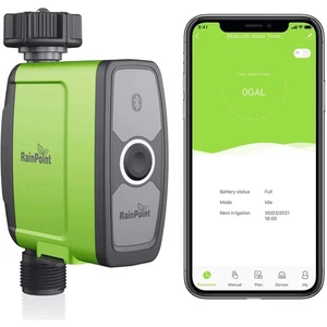 Temporizador de rociadores Rainpoint TTV103BRF - Control inteligente de riego de césped - Imagen 1 de 9