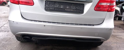 MERCEDES B-CLASS W246 2012REAR BUMPER WITH PDC SENSORS SILVER 761 - Image 1 of 4