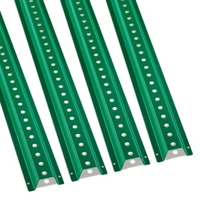 VEVOR Poste de Letreros Hierro Fundido 2,4m Poste Portátil Soporte de Letreros Verde - Imagen 1 de 12