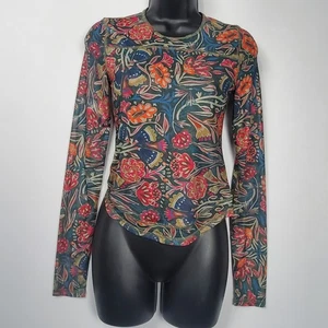 Top boho elástico de malla Sloane para mujer Natural Life XS - Imagen 1 de 8