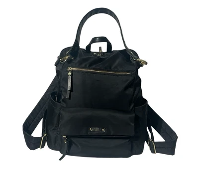 Tutilo New York Boost Mochila de Cuero de Nailon Negra Bolso para Laptop Escolar - ¡BONITO!! Foto 1 de 4