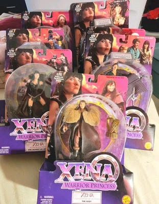 Лот из 7 винтажных экшн-фигурок Xena Warrior Princess Toy Biz 1999 - Изображение 1 из 4