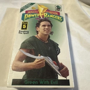 Power Rangers VHS Green With Evil (N292) - Foto 1 di 6