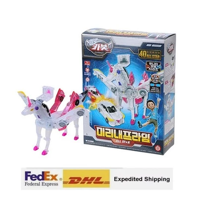 Hello Carbot MIRINAE PRIME All-Star Unicorn Transforming Robot Toy+ EXPRESS - Image 1 of 4