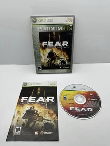 F.E.A.R. First Encounter Assault Recon (Microsoft Xbox 360) CIB Cleaned & Tested - Picture 1 of 9