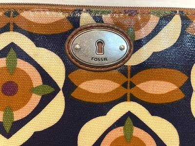 FOSSIL Llave Por IPAD ESTUCHE Manga Con Cremallera Floral Patrón Boho  Foto 1 de 4