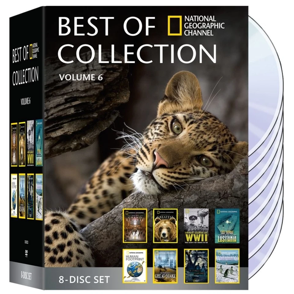 Best of National Geographic Collection Volume Six 8-DVD Set - Image 1 of 1