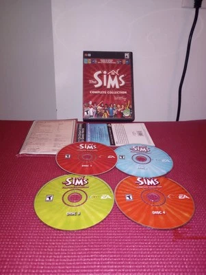 The Sims Complete Collection PC (2005) - All 4 Discs, Good Condition! - Image 1 of 2