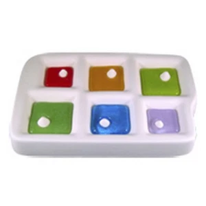 Fused Glass Supplies - OFFSET SQUARE PENDANTS - Picture 1 of 1