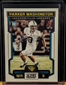 2023 Panini Score Parker Washington RC #361 