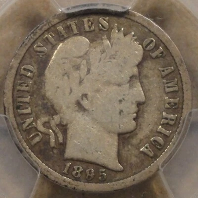 1895-O Barber Dime 10c PCGS Certified VG10 - Image 1 of 4