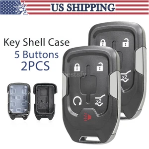 2 For 2017 2018 2019 2020 2021 GMC Acadia Key Fob Remote Shell HYQ1EA 5 Buttons - Bild 1 von 8