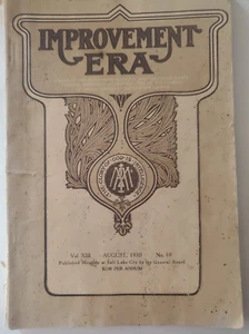 Aug 1910, Improvement Era, YM MIA, Priesthood Quorum LDS Magazine, M.P. Stark - Picture 1 of 6