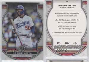2023 Topps Tribute Mookie Betts #45