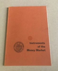 Instruments of the Money Market Book 4th Edition 1977 - Picture 1 of 5