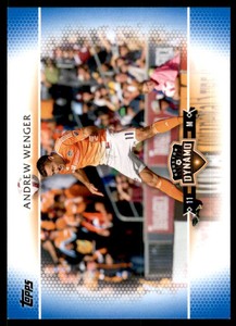2017 Topps MLS Blue #82 Andrew Wenger /99