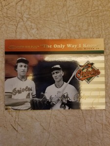 Cal Ripken Jr 1997 Donruss The Only Way I Know Insert #4314/5000. Orioles  !!!!