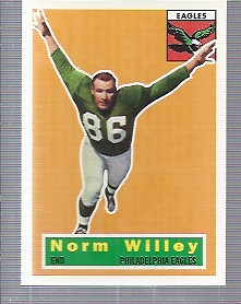 1994 Topps Archives 1956 #88 Norm Willey