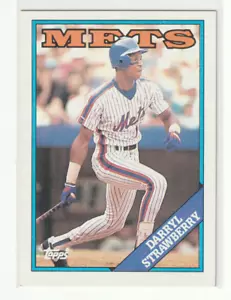 1988 Topps #710 Darryl Strawberry - New York Mets - Picture 1 of 2