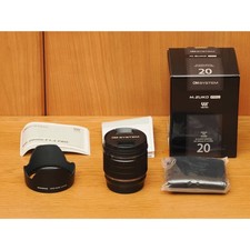 Olympus - OM SYSTEM PRO 20mm F1.4 WP Lens - Black