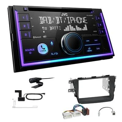 JVC 2-DIN MP3 Autoradio Bluetooth DAB+ für KIA Sorento II Facelift 2012-2015 - Bild 1 von 4