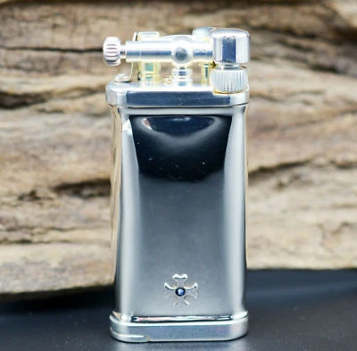 Encendedor de pipa Sillem ́s ITT IM Corona Old Boy plata de ley 925  Foto 1 de 4