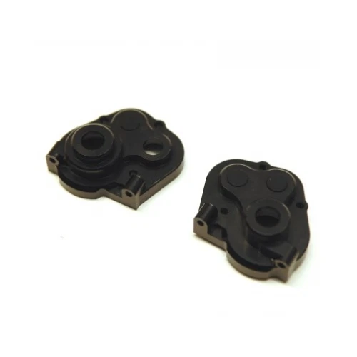 STRC STH116861CBK Aluminum HD Center Transmission Case : HPI Venture Black - Image 1 of 2