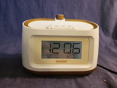 Sharp Projection Alarm Clock with Soothing Nature Sleep Sounds Tested Working - Image 1 of 4
