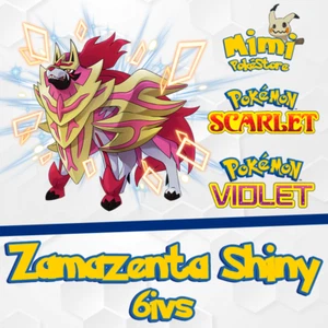 Zamazenta Shiny 6IVs - Pokemon Scharlachrot & Violett - Bild 1 von 1