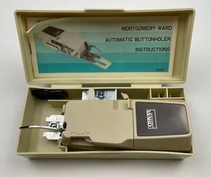 Montgomery Ward Bottoniera automatica 9259 con libretto istruzioni vintage - Foto 1 di 10