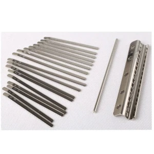 17pcs Kalimba Thumb Piano Stainless Steel Keys Kit Instrument Replacement Parts - Picture 1 of 11