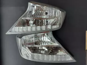 HONDA CIVIC COUPE 2012 TO 2013 ALL CLEAR TAILLIGHT LENSES SI DX LX EX PAIR - Picture 1 of 8
