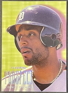 1996 Fleer #3 Tony Clark Detroit Tigers
