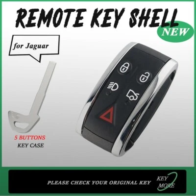 Reemplazo para Jaguar XF XK XKR 2009 2010 2011 2012 Mando a distancia Llavero Carcasa Estuche Foto 1 de 4