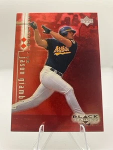 Jason Giambi 1999 Black Diamond #62 Double /3000 A's - Foto 1 di 2