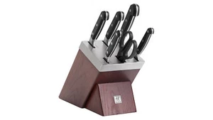 ZWILLING Pro Selbstschärfender Messer Messerblock 7-tlg automatisch geschliffen - Bild 1 von 8