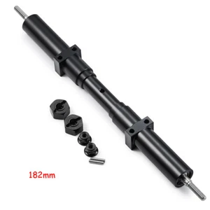 Eje trasero de metal sin motor 182 mm para remolque tractor Tamiya 1:14 1/10 coche de radiocontrol - Imagen 1 de 5