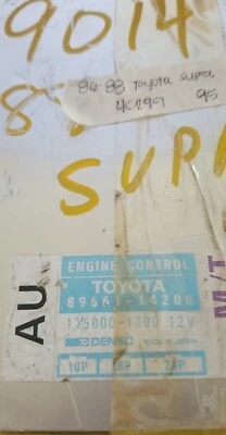 89661-14200 Toyota Supra 1986-1988 ecm ecu computer - Image 1 of 4